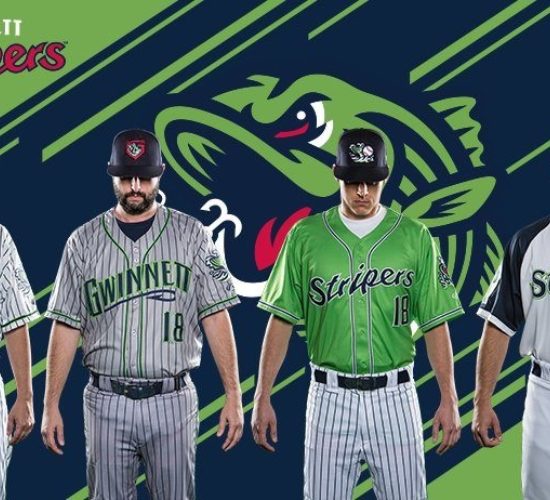gwinnett stripers jersey