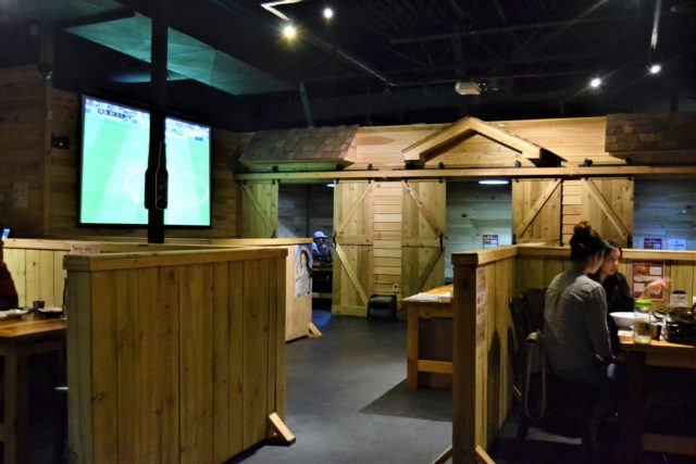 inside restaurant