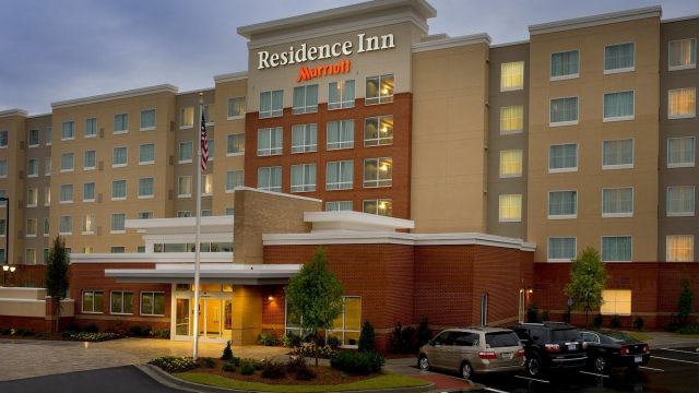 outside residence inn Marriott hotel